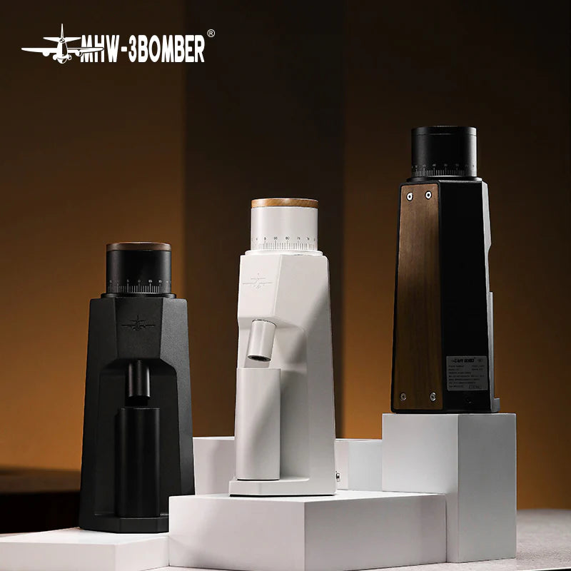MHW-3BOMBER Sniper Electric Coffee Grinder White