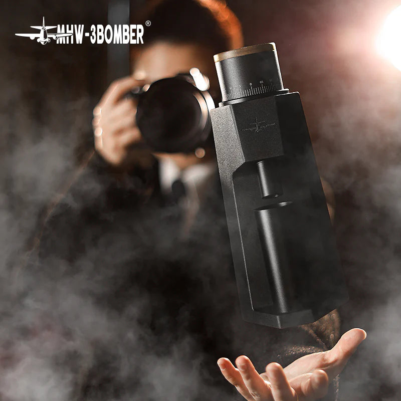 MHW-3BOMBER Sniper Electric Coffee Grinder White