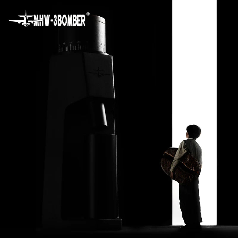 MHW-3BOMBER Sniper Electric Coffee Grinder Black