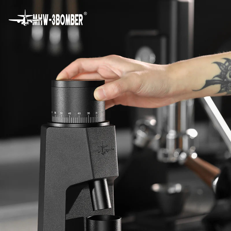 MHW-3BOMBER Sniper Electric Coffee Grinder White