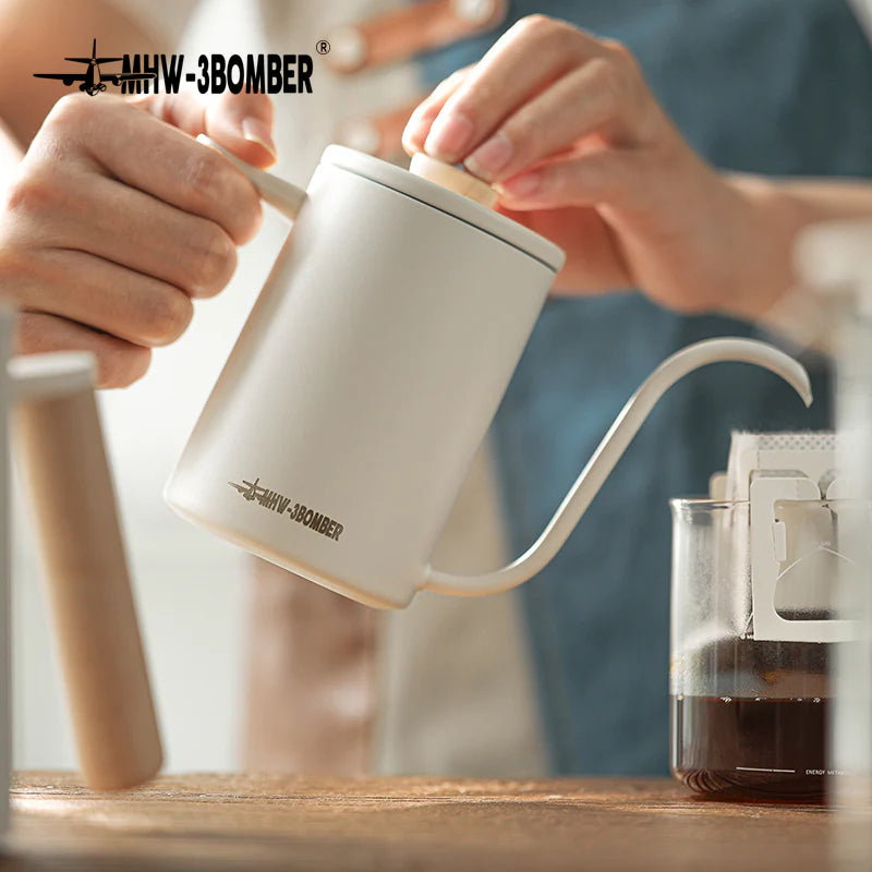 MHW Planet Hand Brewing Kettle - White