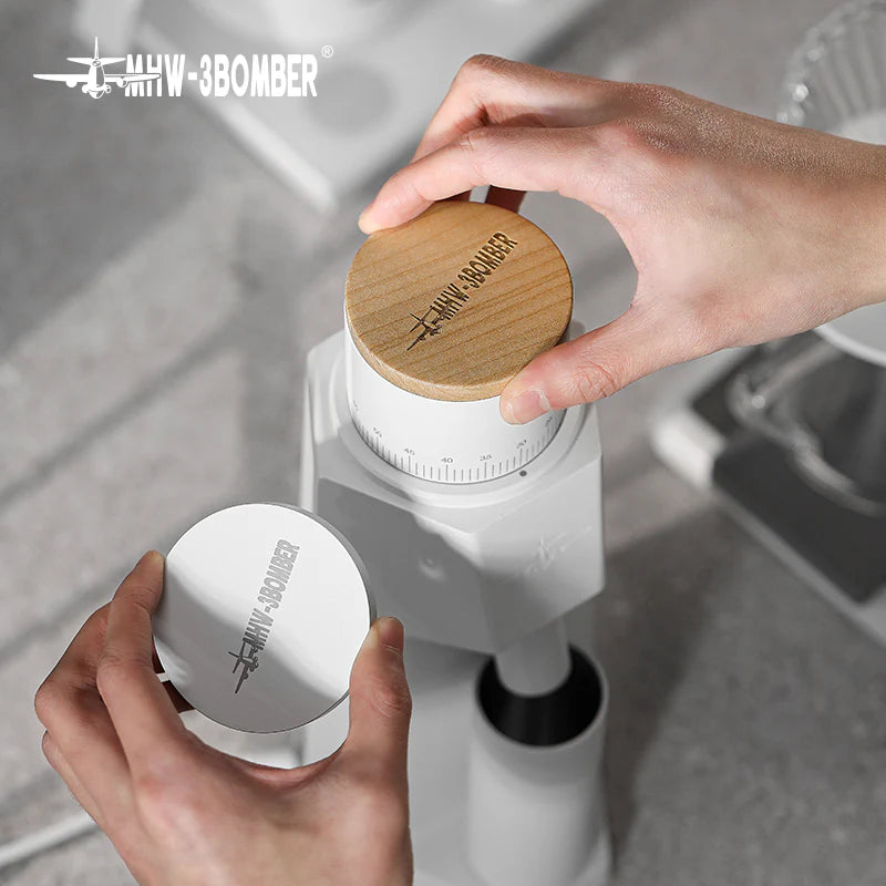 MHW-3BOMBER Sniper Electric Coffee Grinder White