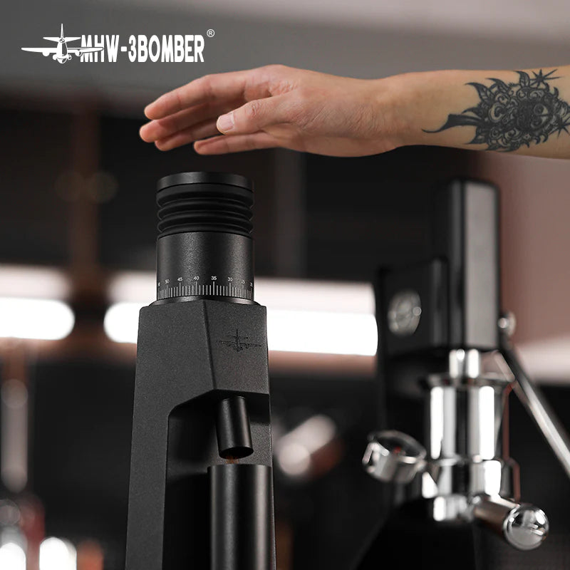 MHW-3BOMBER Sniper Electric Coffee Grinder Black